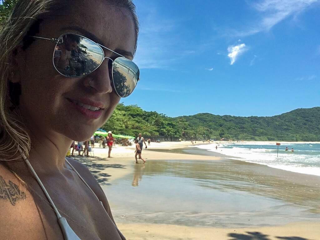 prainha branca guarujá