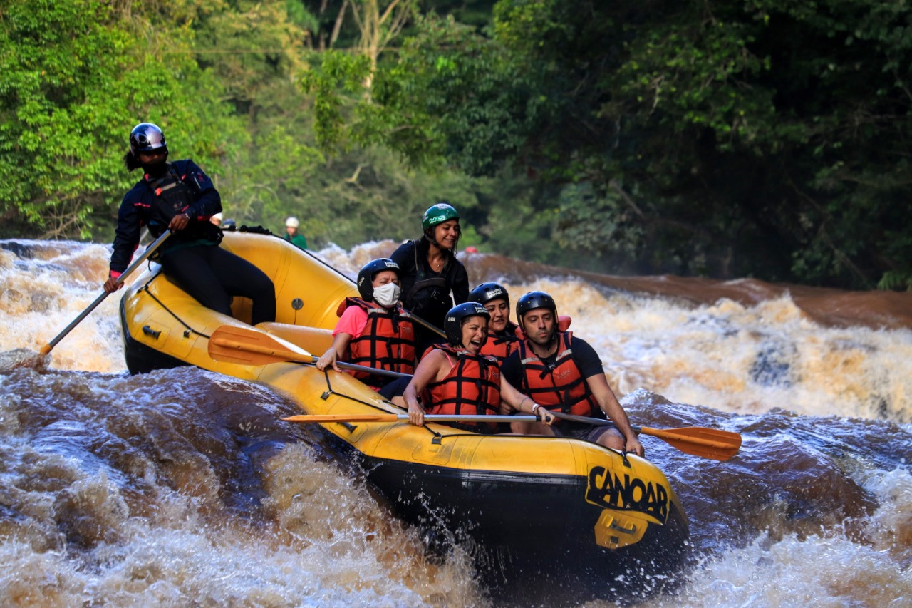 o que fazer em Brotas rafting